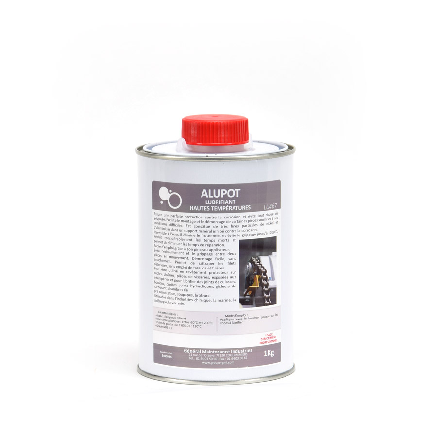 Graisse Aluminium haute température 400 ml Aérosol, colle et produit de  nettoyage - AGZ000144146